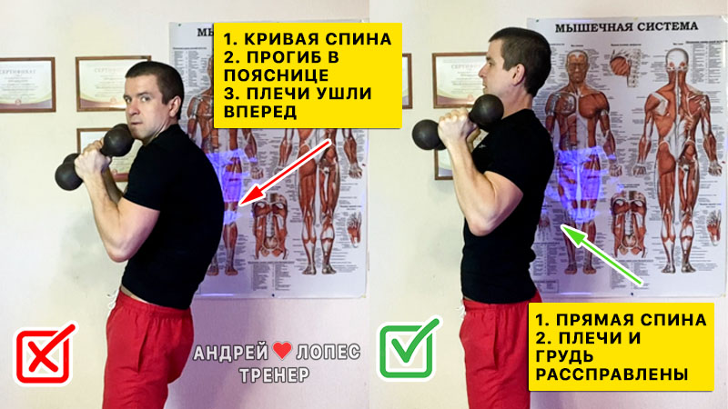 Жим гантелей техника Андрея Лопеса 2 zhim gantelej tekhnika